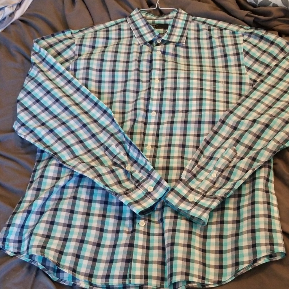 Men's long sleeve button down